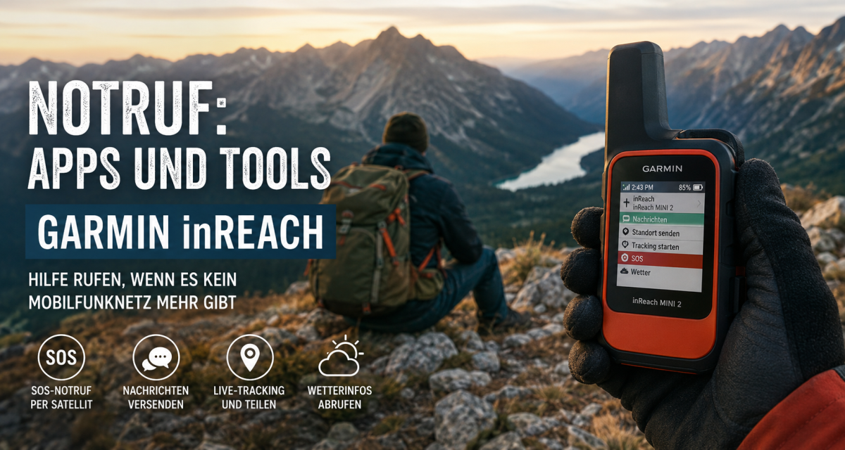 Notruf: Apps und Tools – Garmin inReach