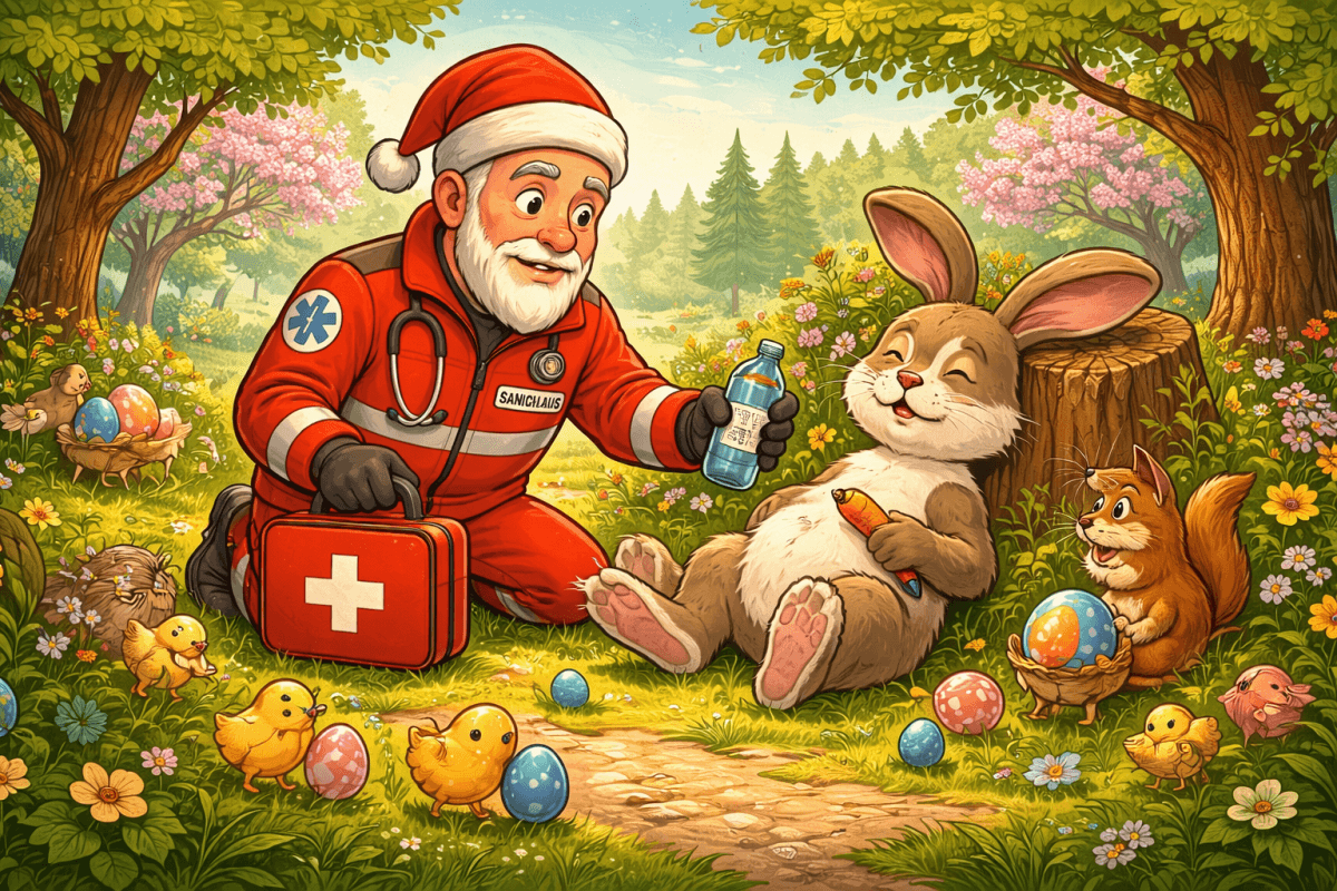 🐰🚑 Der Sanichlaus und das Osterchaos
