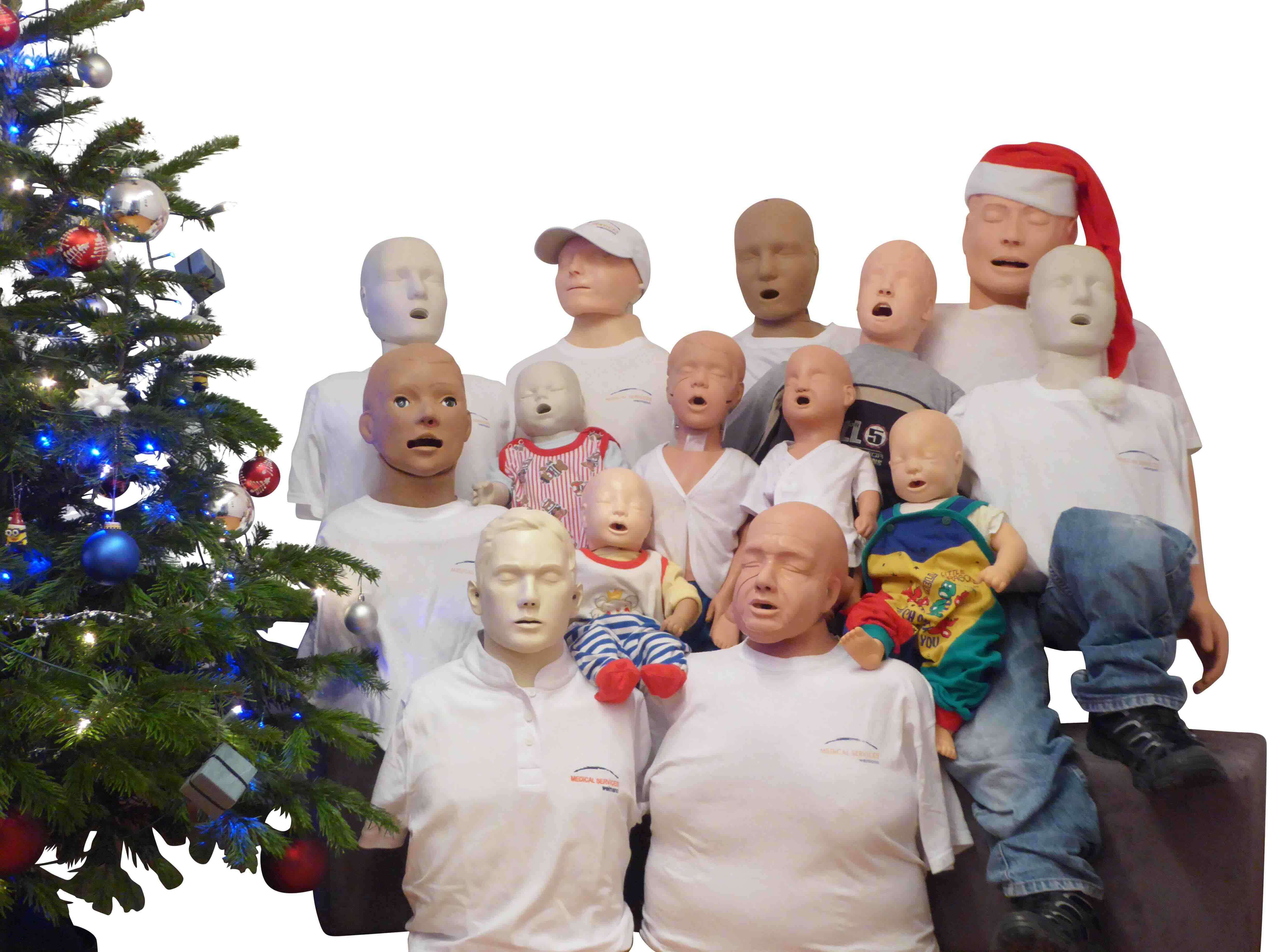 Family an Weihnachten