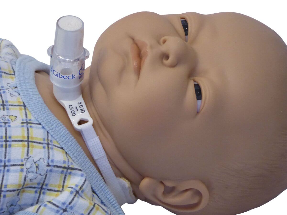 Max Lifeform Infant Tracheostomy Care Manikin