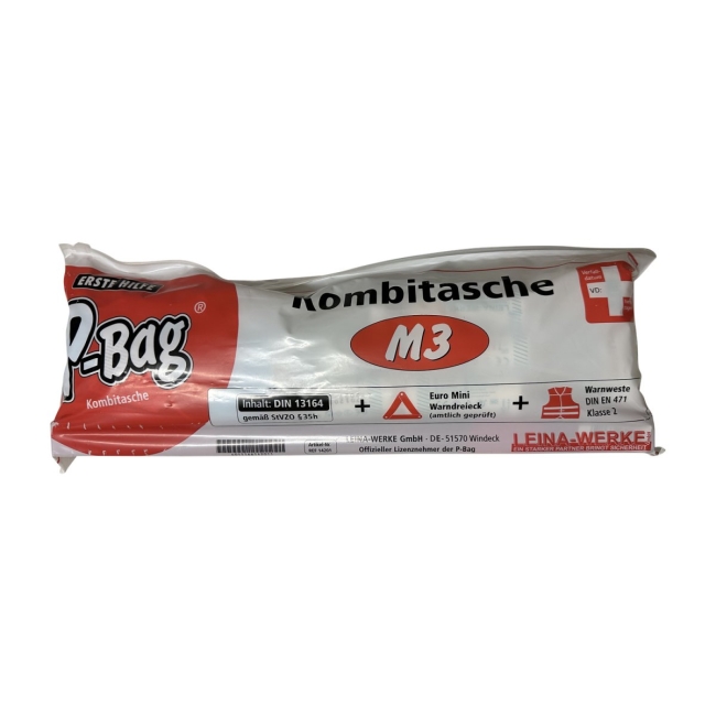 LEINA P-Bag Kombitasche DIN 13164, 3-teilig 