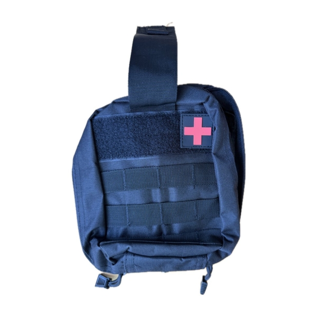 Erste-Hilfe-Tasche mit MOLLE-System – schwarz | Restposten